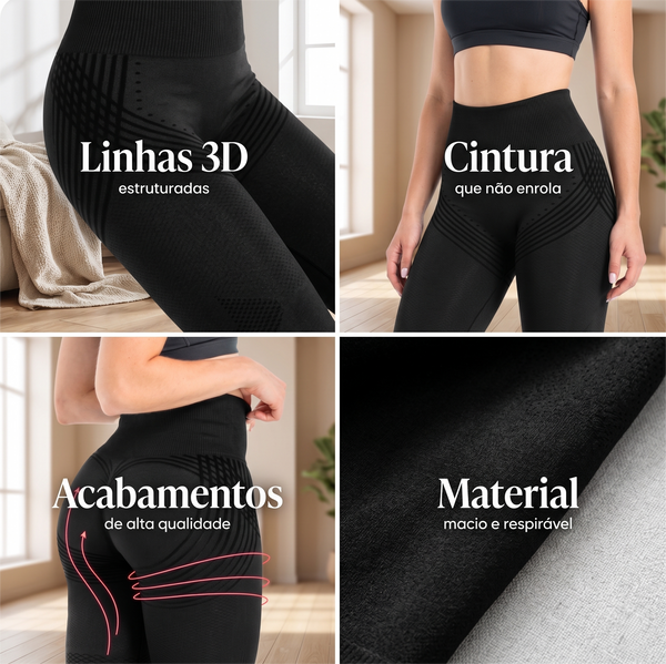 Leggings Anti-Celulite 3D