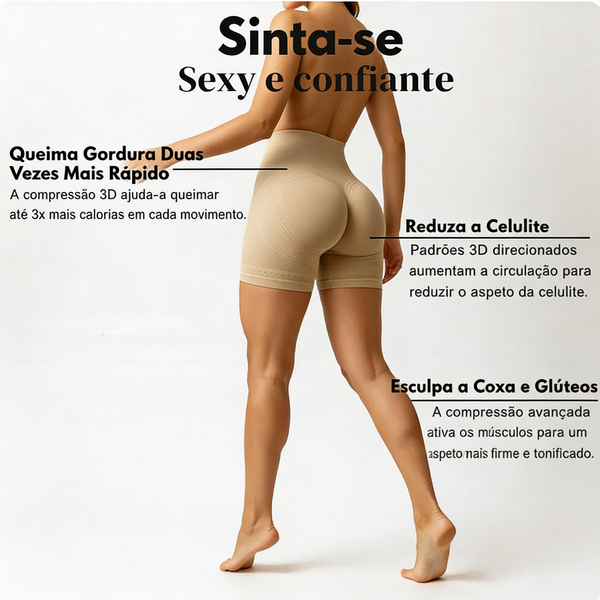 Calções Anti-Celulite 3D